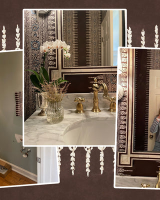 N&C at Home: Neely's Powder Room Makeover