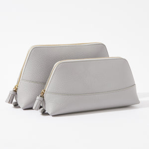 No. 17 Large Cosmetic Case Pebble