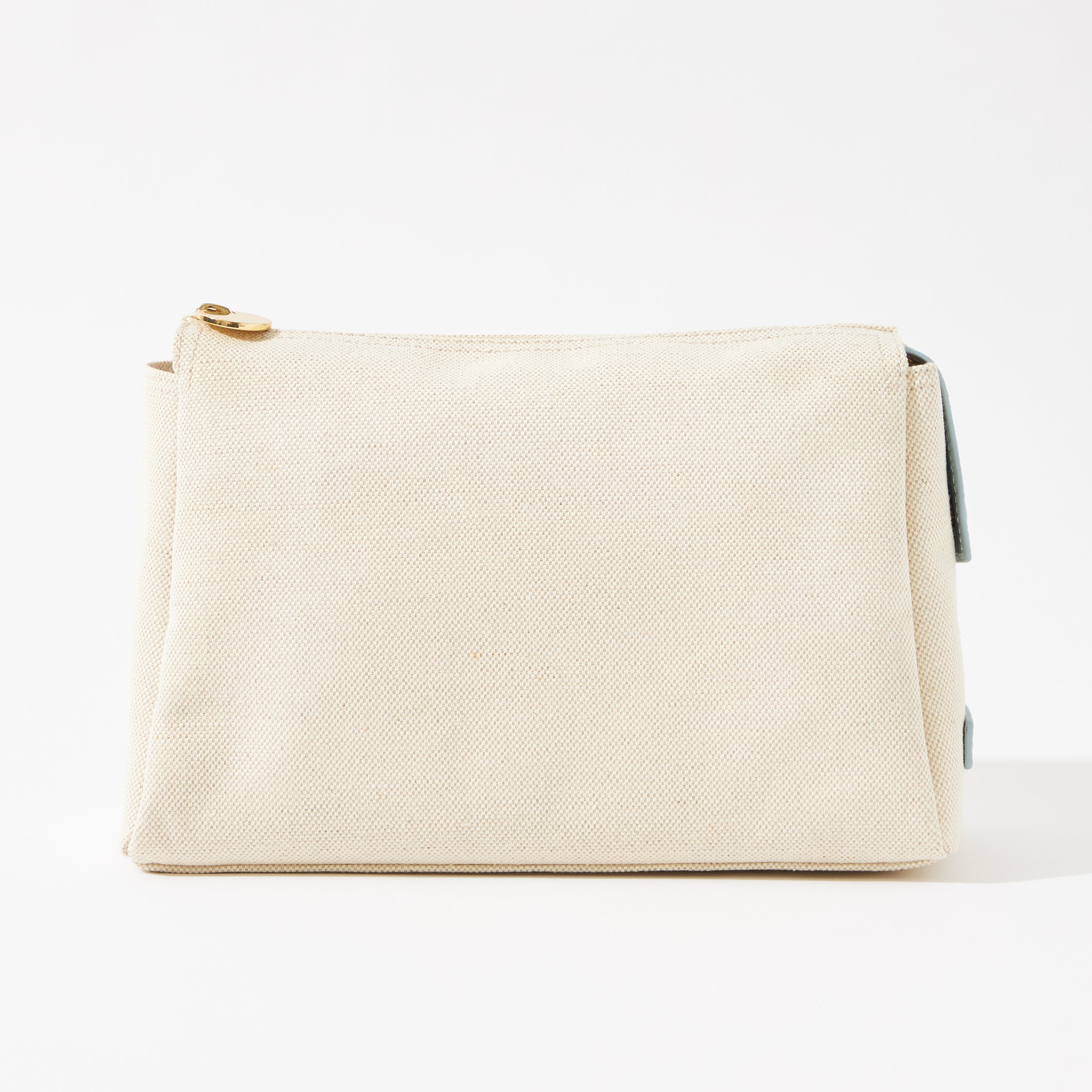 Canvas Wristlet Bag Large Clutch Bags Wallet Purse Zipper Pouch