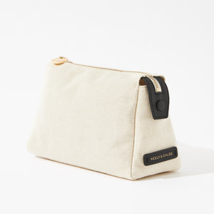 No. 30 The Small Canvas Pouch Pebble