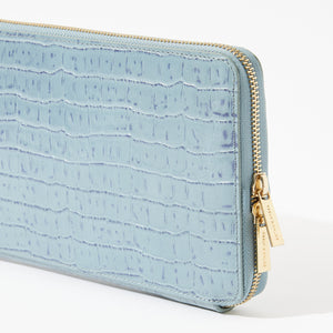 Blue/Black Leather Cardholder Wallet – Unclaimed Baggage